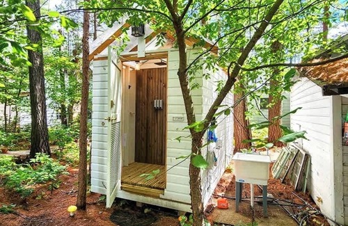 Brantingham Location De Bateaux | The Floater-A House Boat on Grant Island, Bham Lk