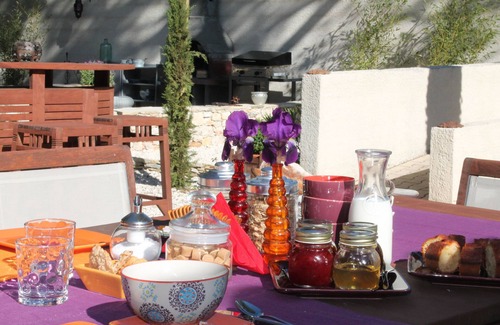 Garrigues-Sainte-Eulalie Hôtel | Les Jardins d'Holî Suite Namasté (2/3/4 pers)