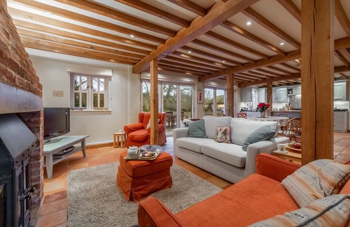 Woodbridge Maison | Cette belle retraite rurale conviendra aux familles ou à un groupe d'amis, à tout moment de l'année. C'est un