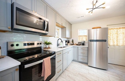 Lynchburg Maison | The Green Bungalow | KING Bed | WiFi | *Fire Pit*