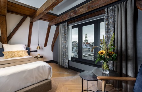 Nieuwmarkt en Lastage Hôtel | The Hendrick's Hotel