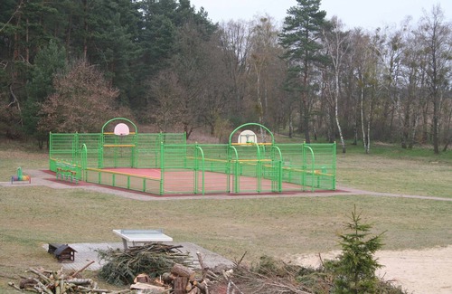 Userin Maison | La maison est située à droite sur le bord du parc national de Müritz