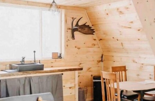 Standish Cabine | THE LILLIPAD.Off-grid A frame. Sebago lake region!
