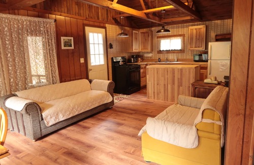 Dushore Cabine | Le petit cèdre - surplombant South Black Creek