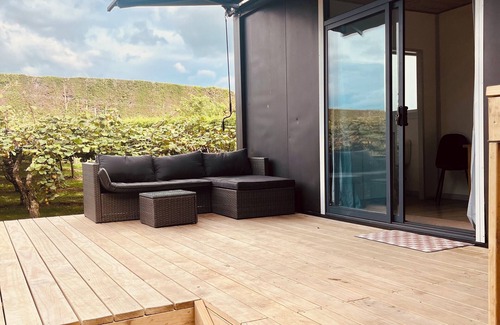 Tauranga Cabine | The Little Getaway - a night in the vines.