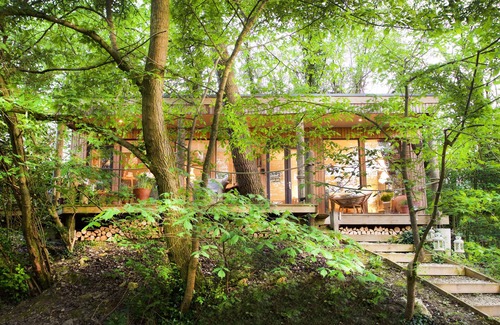 Norton St. Philip Cabine | The Lodge near Bath, country holiday lodge in peaceful setting, with