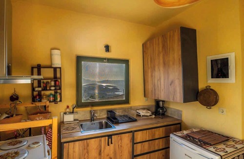 Tourloti Maison | The Lookout in Mirsini - Roof Terrace - AC - WIFI