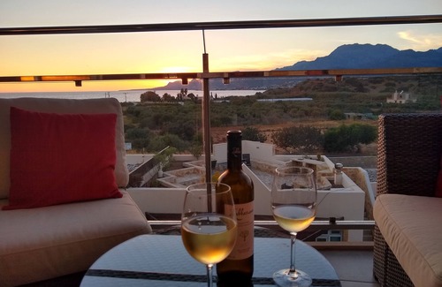 Makry Gialos Appartement | Le Penthouse au Lagada Resort