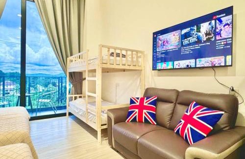 Taman Charming Appartement | The Podium-Studio-Free 1 Parking-6 Pax-D333B