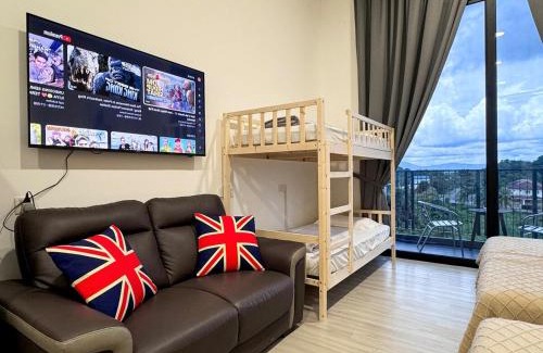 Taman Charming Appartement | The Podium-Studio-Free 1 Parking-6 Pax-D335B