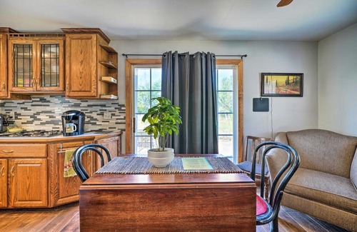 Tower Heights Maison | The Rockhouse Cottage with Deck on Tulsa Farm!