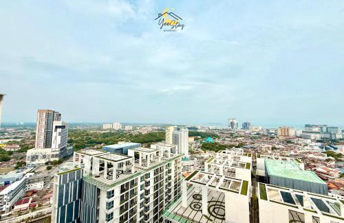 Bunga Paya Pantai Appartement | The Shore Residences 6-10pax/TV videoGame