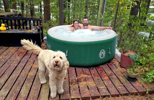 Brantingham Maison | The Stabbin Cabin Grant Island w/Boat, HotTub, Pet