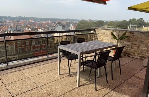 De Panne Appartement | La Terrasse ensoleillée