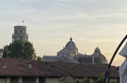 Pisa Appartement | The terrace on the Leaning Tower of Pisa