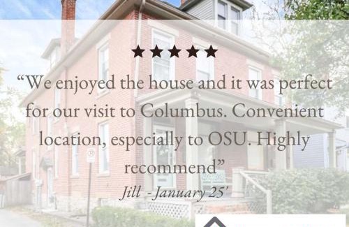 Downtown Columbus Maison | The Village Townhouse - 5 BR