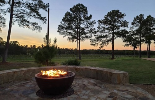 New Ulm Cottage | The Vine - Elegant "Wild Rose" Cottage on Vineyard with Private Lake, Sleeps 4