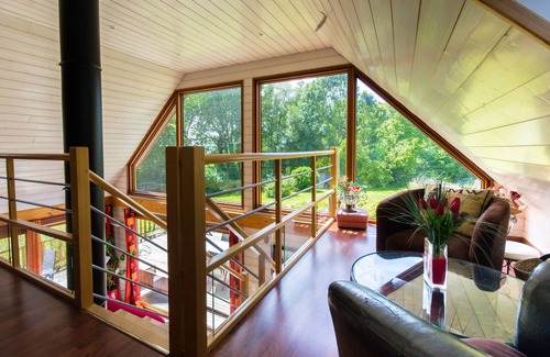 Mur-de-Bretagne Maison | L'ecrin de bois et son espace bien-être