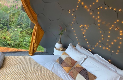 Salvan Cabine | Thelynx.ch : Cosy dome in the alps