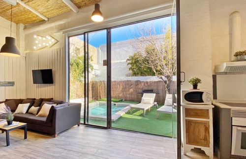 Sants-Montjuic Villa | Cette maison de rêve de 4 + 1 chambre et 3 salles de bain