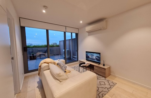 Flemington Appartement | This apartment is a 1 bedroom(s), 1 bathrooms, located in Flemington, VIC.