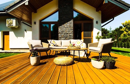 gmina Obrowo Villa | This beautifull villa is located by the wather, surrounded by forest.