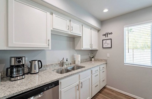 Amphi Appartement | This centrally located 1 bedroom 2 bathroom is fully remodeled with electric vehicle charging on site