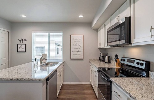 Amphi Appartement | This centrally located 2 bedroom 2 bathroom is fully remodeled with electric vehicle charging on site