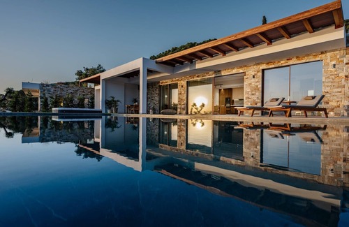 Marathias Villa | Thrilling Zakynthos Villa | Villa Galadriel | 2 Bedrooms | Breathtaking Sea Views | Spacious Furnished Sun Terrace | Outdoor Dining Area | Private Outdoor Infinity Pool & Hot Tub| Private Garden | Marathias