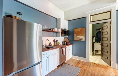 Old West Broad Neighborhood Copropriété | Tidewater Blue @ The Huntingdon Lofts Collection
