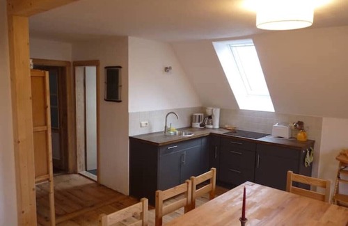 Hermsdorf Maison | Time-out house Jannowitz with fireplace, sauna and garden in Lower Lusatia