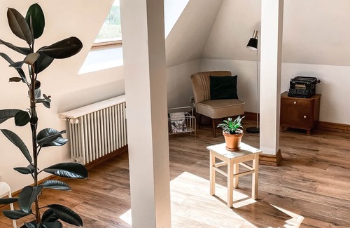 Bornicke Maison | Spacious Loft - Time out in a beautiful old train station on the edge of the forest