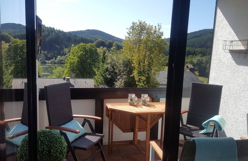 Niedersfeld Appartement | Appartement "Intemporel" avec vue sur le lac, grand confort, avec chien