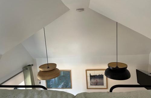 Swinderby Appartement | Tiny guesthouse with cozy mezzanine sleeping nook