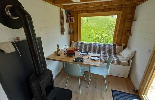 Flumet Cabine | Tiny House avec vue sur le mont blanc
