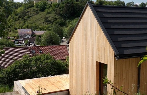 Altmannstein Appartement | Tiny House (30sqm) with panoramic castle view