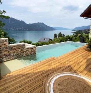 Viviers-du-Lac Hôtel | Tiny-House-Pool-Lake
