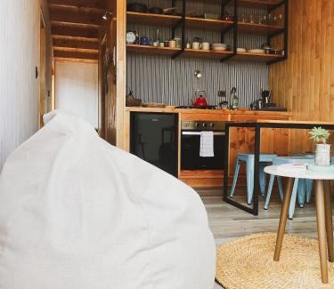 Calbuco Maison | Tinyhouse Pichi - vida lenta en Patagonia Costa