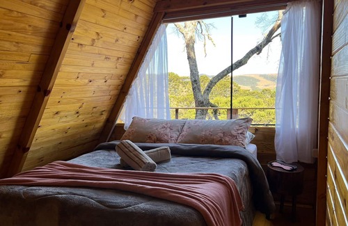 Bom Jardim da Serra Chalet De Ski | TIRIVA Chalet - With an incredibly WONDERFUL view