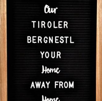 Imst Appartement | Tiroler Bergnestl