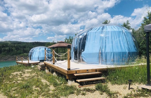 Calgary Location De VR | Glamping Dome 4 in ghost lake