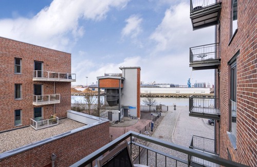 Wismar Appartement | Tolles Ferienapartment mit Balkon in Erstklassiger Lage im Hafen von Wismar