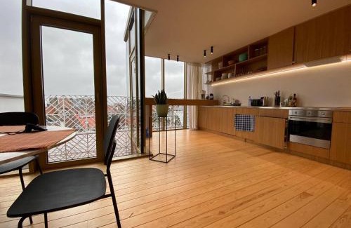 Sint-Gillis Appartement | Top Floor New Duplex Stunning View In Trendy St Gilles