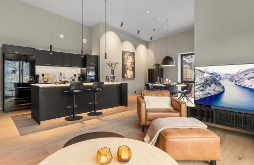 Sogndal Appartement | Toppleilighet på bryggen i Sogndal med fantastisk utsikt
