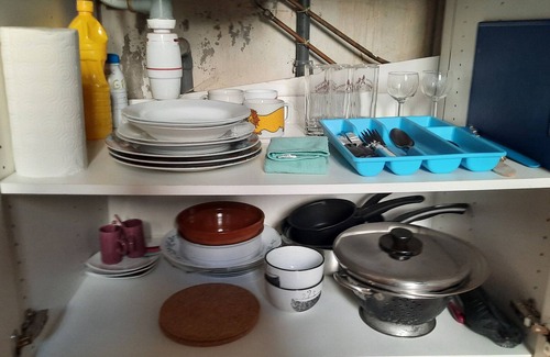 Montastruc-la-Conseillere Appartement | Toulouse 15 min renovated 2-person apartment on ground floor 140 cm bed