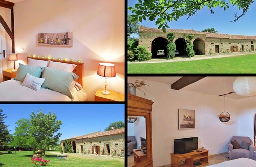 Calmont Appartement | Tournesol : gîte typique 2 pers-1 chambre entre Toulouse et Carcassonne