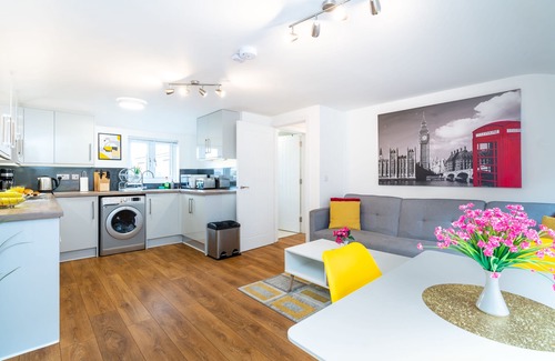 Andover Appartement | Appartement en centre-ville, 55 '' Smart TV, Netflix, Amazon Prime TV, Super King Bed