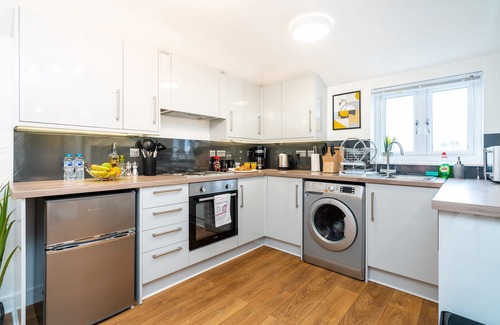 Andover Appartement | Appartement en centre-ville, 55 '' Smart TV, Netflix, Amazon Prime TV, Super King Bed