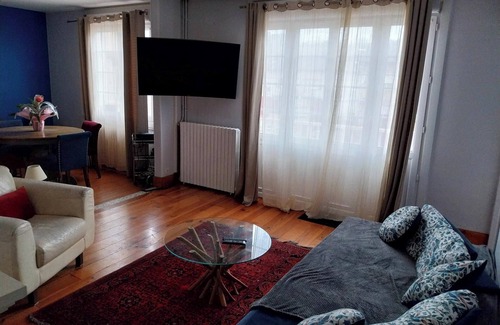 Saint-Valery-en-Caux Maison | Maison de ville, vue port avec grande terrasse, coeur de ville
