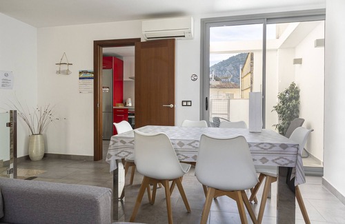 Pollensa Chalet De Ski | Maison de ville Calvari avec garage